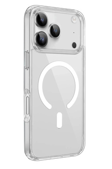 Buti̇k İphone 17 Pro Max Kılıf Pc Real Magsafe Kapak - Şeffaf-(5796)