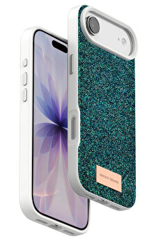 Buti̇k Apple İphone 17 Ai̇r Bri̇ght Si̇mli̇ Kapak - Koyu Yeşi̇l-(5796)