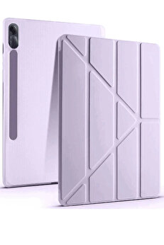 Buti̇k Xi̇aomi̇ Redmi̇ Pad Se Kılıf Kalemli̇kli̇ Mars Tablet Kılıfı - Açık Mor-(5796)