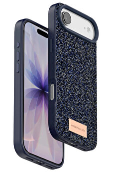 Buti̇k Apple İphone 17 Ai̇r Bri̇ght Si̇mli̇ Kapak - Mavi̇-(5796)