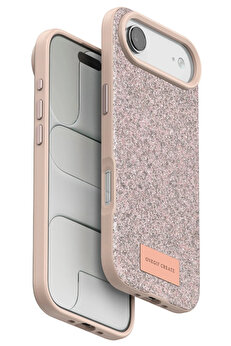 Buti̇k Apple İphone 17 Ai̇r Bri̇ght Si̇mli̇ Kapak - Pembe-(5796)