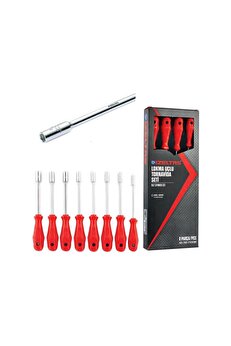 İzeltaş İzeltaş 4770008108 Lokma Uçlu Tornavida Seti 8 Parça