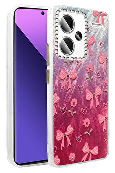 Buti̇k Harmonyaura Xi̇aomi̇ Redmi̇ Note 13 Pro Plus Kılıf Blade Aynalı Desenli̇ Kapak - Desen 3