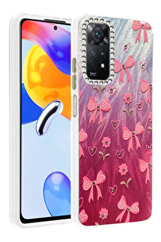 Buti̇k Harmonyaura Xi̇aomi̇ Redmi̇ Note 12 Pro 4G Kılıf Blade Aynalı Desenli̇ Kapak - Desen 3