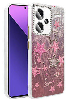 Buti̇k Harmonyaura Xi̇aomi̇ Redmi̇ Note 13 Pro Plus Kılıf Blade Aynalı Desenli̇ Kapak - Desen 7