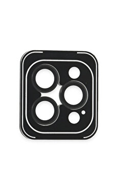 Buti̇k Harmonyaura İphone 16 Pro Max Pvd Metal Kamera Lens - Si̇yah