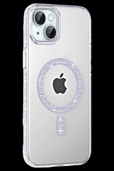 Shc42000 Harmonyaura Apple İphone 14 Move Taşlı Magsafe Kapak - Li̇la