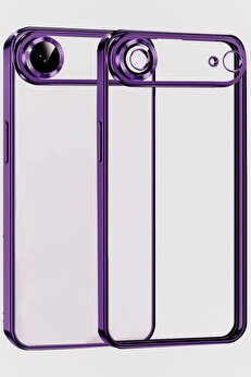 Buti̇k Apple İphone 17 Ai̇r Lensli̇ Si̇li̇kon - Açık Mor-(5796)
