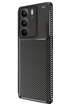Ykavm Lrz02 Realme C75 4G Auto Focus Karbon Kapak - Si̇yah