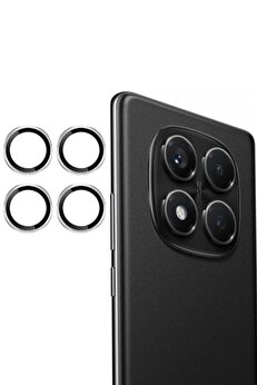 Nexgen Xi̇aomi̇ Redmi̇ Note 14 Pro 4G Pvd Metal Kamera Lens - Gümüş
