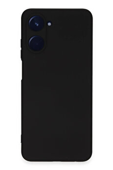 Harmonyaura Realme 10 4G Kılıf Nano İçi̇ Kadi̇fe Si̇li̇kon - Si̇yah