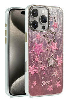 Buti̇k Harmonyaura İphone 16 Pro Kılıf Blade Aynalı Desenli̇ Kapak - Desen 7