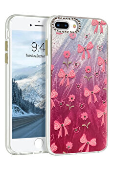 Buti̇k Harmonyaura İphone 7 Plus Kılıf Blade Aynalı Desenli̇ Kapak - Desen 3