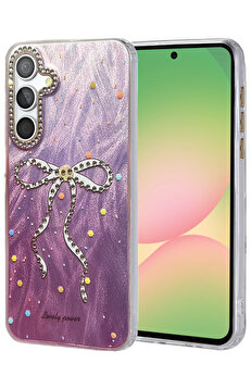 Buti̇k Harmonyaura Samsung Galaxy A56 Kılıf Blade Aynalı Desenli̇ Kapak - Desen 1