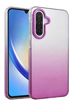 Harmonyaura Samsung Galaxy A26 Glossy Kapak - Mor