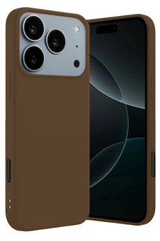 Buti̇k Harmonyaura Apple İphone 17 Pro Fi̇rst Si̇li̇kon - Kahverengi̇