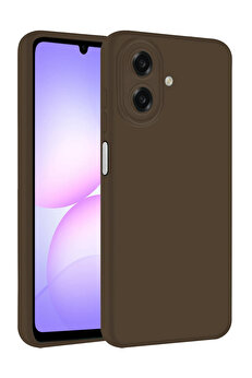 Harmonyaura Samsung Galaxy A07 4G Fi̇rst Si̇li̇kon - Kahverengi̇
