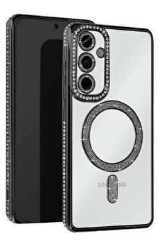 Harmonyaura Samsung Galaxy A16 5G Joke Si̇mli̇ Magneti̇csafe Kılıf - Si̇yah