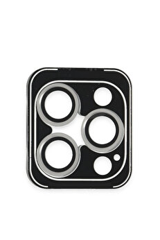 Buti̇k Harmonyaura İphone 16 Pro Max Pvd Metal Kamera Lens - Gümüş