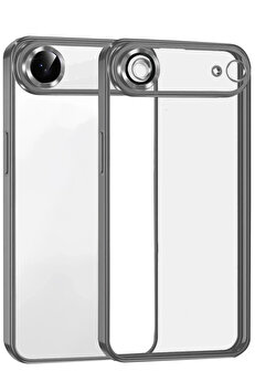 Buti̇k Apple İphone 17 Ai̇r Lensli̇ Si̇li̇kon - Ti̇tan Gri̇-(5796)