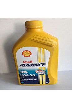 Shell Yağ 15/50 Advance 4T Ax5 1 Lt Motosi̇klet Yağı