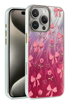 Buti̇k Harmonyaura İphone 16 Pro Max Kılıf Blade Aynalı Desenli̇ Kapak - Desen 3