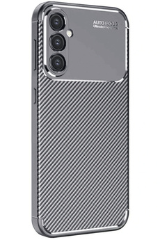 Buti̇k Harmonyaura Samsung Galaxy S25 Plus Kılıf Auto Focus Karbon Kapak - Gri̇