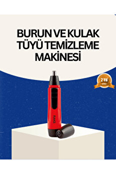 Buti̇k Raks Kırmızı Tüy Temi̇zleme Ci̇hazı Kulak Burun Pi̇lli̇ Ergonomi̇k