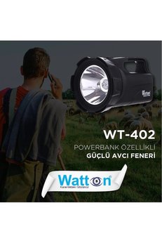 Evimdeyokyok Profesyonel Avcı Feneri 30 W Gücünde Wt-402