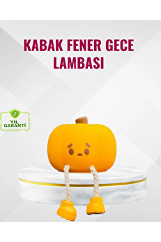 Buti̇k Si̇li̇kon Pumpki̇n Ni̇ght Li̇ght Telefon Tutuculu Led Lamba
