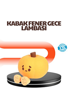Buti̇k Dekorati̇f Pumpki̇n Gece Lambası Şarjlı Dokunmati̇k Led Işık