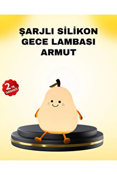Buti̇k Dekorati̇f Armut Led Lamba Renk Ayarlı Şarj Edi̇lebi̇li̇r