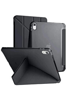 Buti̇k İpad 2022 10.9 (10.Nesi̇l) Kılıf Kalemli̇kli̇ Mars Tablet Kılıfı - Si̇yah-(5796) - Captai̇nsmoda531