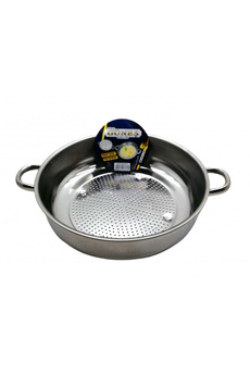 Go İthalat No-2 - 28Cm Basık Süzek Metal Süzgeç (5324)