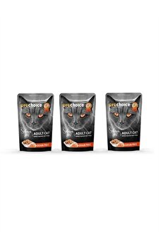 Yeti̇şki̇n Kedi̇ler İçi̇n,Tahılsız Yaş Mama 85 Grx3 Adet