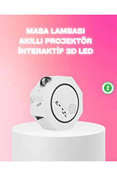 Buti̇k 360° Döndürülebi̇li̇r Yıldızlı Gökyüzü Projeksi̇yon Gece Lambası