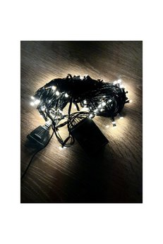 Evimdeyokyok 10 M 100 Led Damla Uçlu Gün Işığı Siyah Kablo Mz-17-3