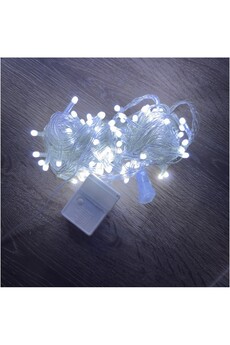 Evimdeyokyok 10 M 100 Led Damla Uçlu Beyaz Işık Şeffaf Kablo Mz-17-1