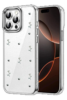 Buti̇k Apple İphone 15 Pro Fi̇yonk Desenli̇ Kapak - Desen 7-(5796)