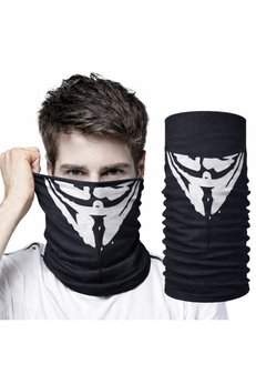 Evimdeyokyok Vendetta Maskesi Desenli Baf Bandana – Çok Amaçlı Yüz Boyunluk Bandana 4 No
