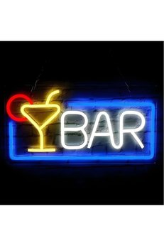 Evimdeyokyok Bar Yazılı Neon Led