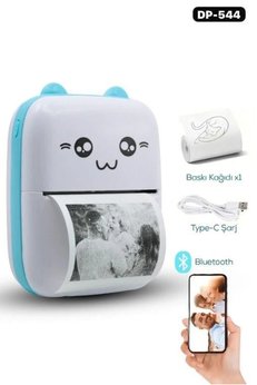 Evimdeyokyok Mini Printer Etiket Çıkarıcı Yazıcı