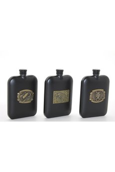 Evimdeyokyok Paslanmaz Çelik Kabartmalı Tekli 6 Oz Matara Alk2666