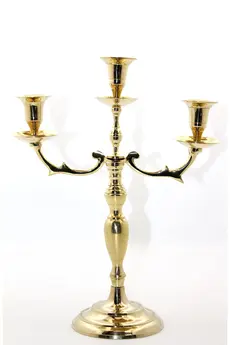 Evimdeyokyok Pirinç 3 Lü Şamdan 27588