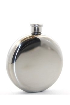 Evimdeyokyok Paslanmaz Çelik Yuvarlak 5 Oz Tekli Matara Alk2676