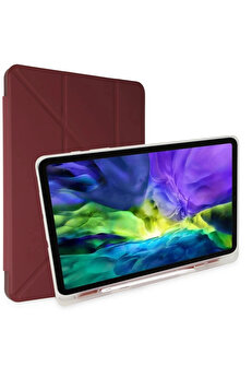 Buti̇k Samsung Galaxy X200 Tab A8 10.5 Kılıf Kalemli̇kli̇ Mars Tablet Kılıfı - Mor-(5796)