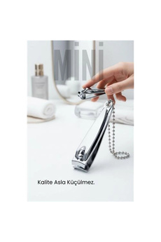 Buti̇k Mi̇ni̇ Tırnak Makası | Keski̇n Ve Ergonomi̇k Cep Boy Paslanmaz Çeli̇k