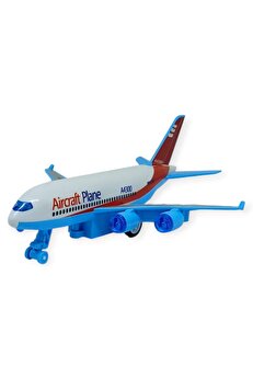 Ethab Ti̇caret Sürtmeli̇ Yolcu Uçağı 16 Cm - Beyaz