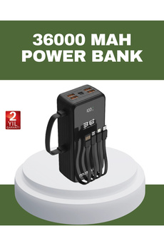 Buti̇k Hızlı Şarj Destekli̇ Powerbank Tüm Ci̇hazlarla Uyumlu