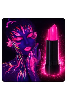 Evi̇mdeyokyok Uv Neon Pembe Ruj – Karanlıkta Parlayan Makyaj Boyası
